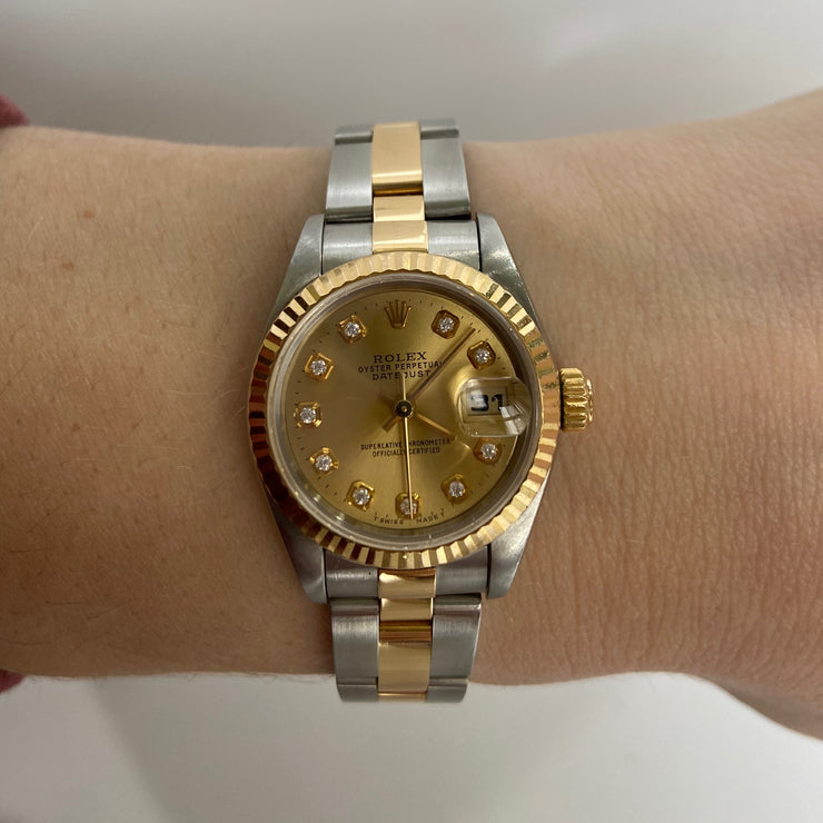 Lady datejust 26 gold Clearance