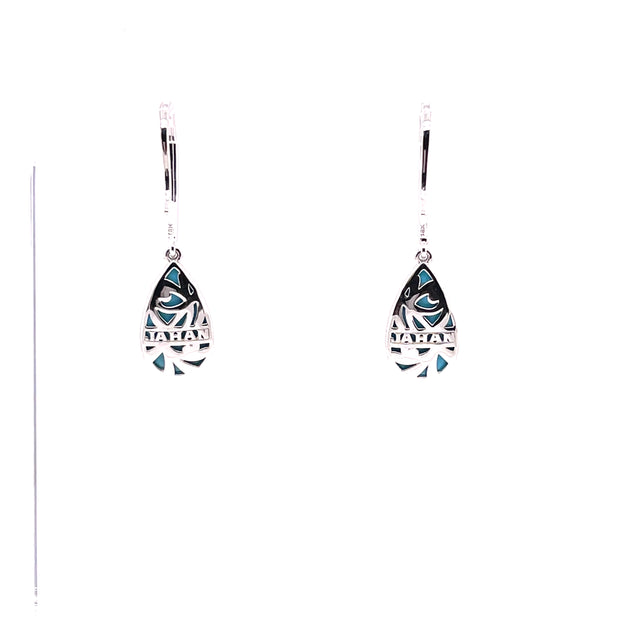 Shown here are the earring backs.