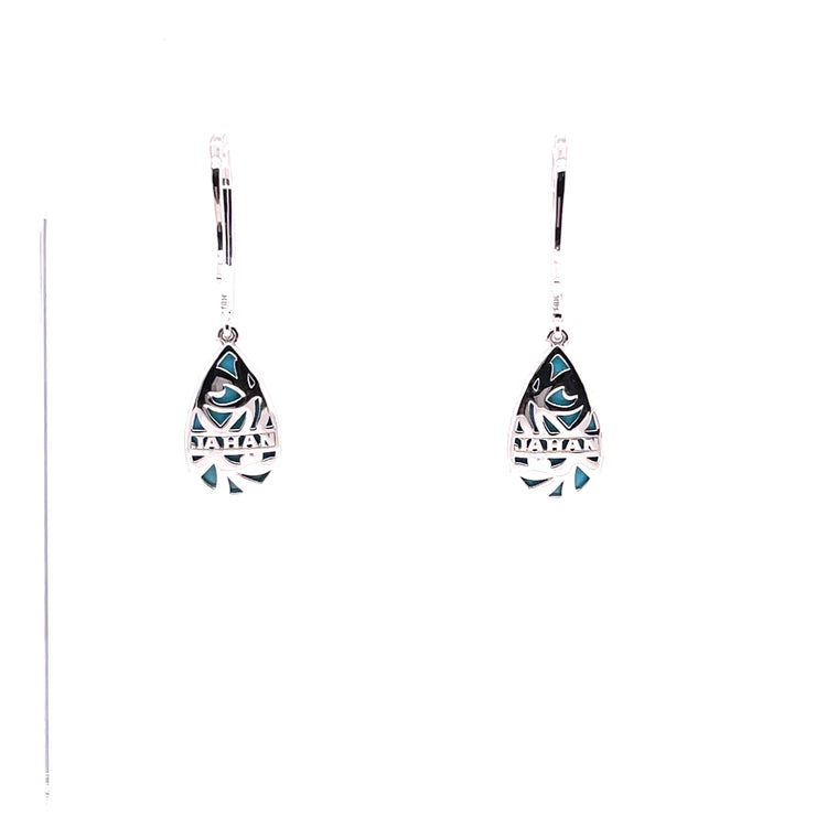 Shown here are the earring backs.