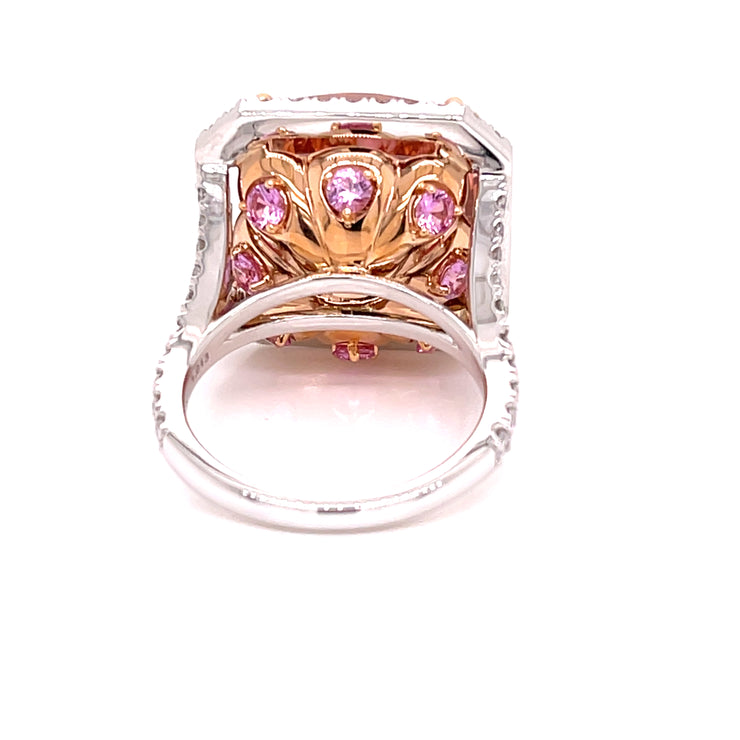 Shown here from the backside, you can see the craftsmanship.