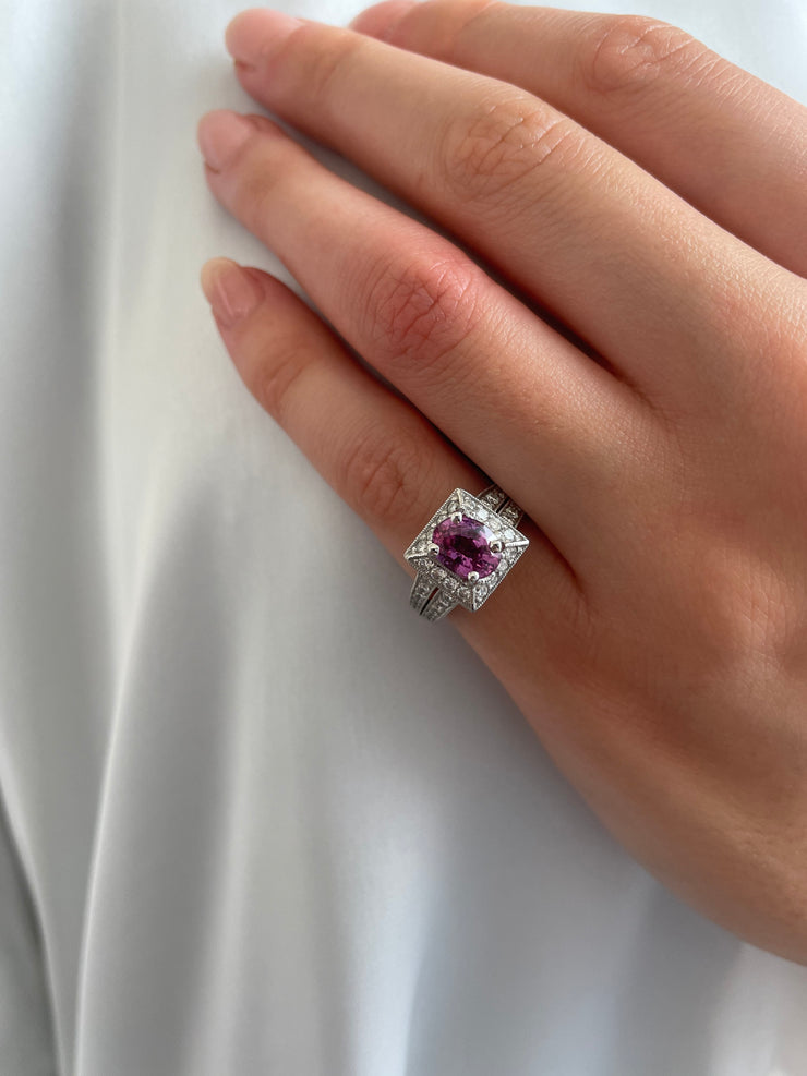 A striking yet elegant piece, ideal for special occasions or heartfelt gifts.