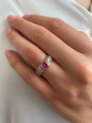 A refined and romantic ring ideal for milestones, proposals, or heirloom collections.