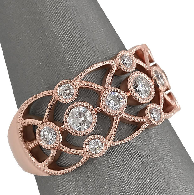 A close angled look at the details.