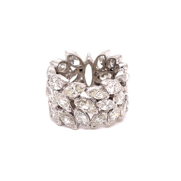 13 CTW Marquise Cut Diamond Ring