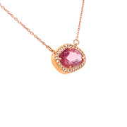  Elegantly crafted in high-polish 18K rose gold.