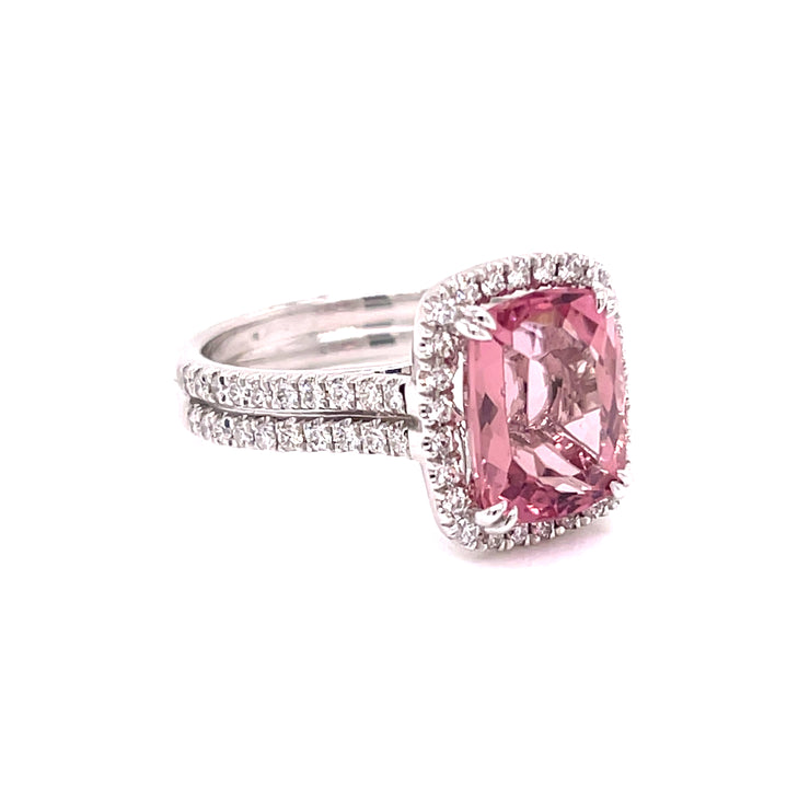 3.89 carat tourmaline with vibrant, eye-catching color.