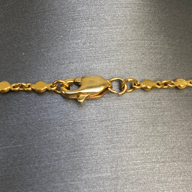 Detail of clasp.