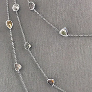Fancy Color Fancy Shape Diamond necklace