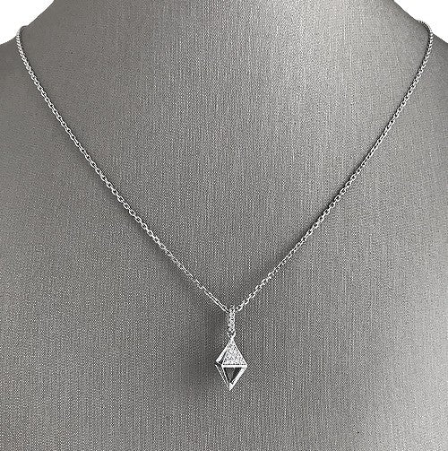  Sleek pyramid silhouette for a modern geometric touch.