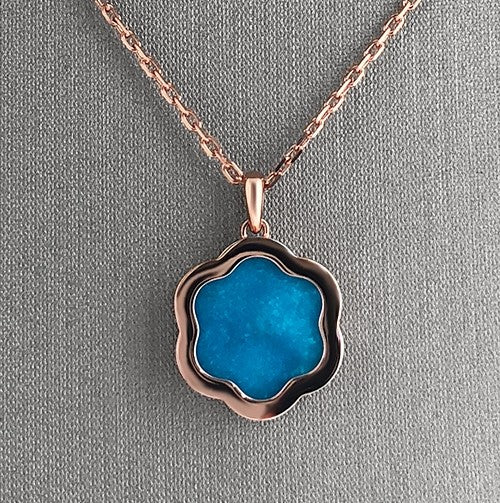 The Daniella Turquoise Motif pendant
