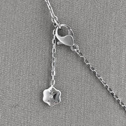 The Daniella MOP and diamond pendant