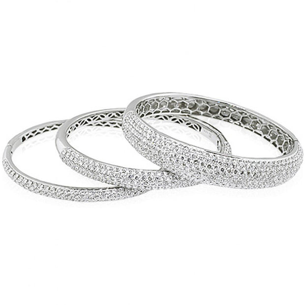 Diamond Pave Bangles