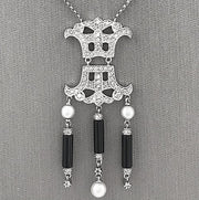 Elegant Blend of Sparkle, Craftsmanship, and Pearl Luster.