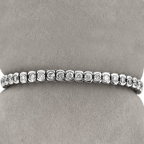 6.00 CTW Round Diamond Tennis Bracelet