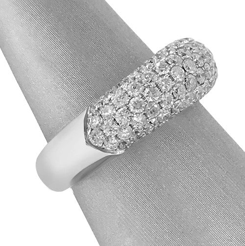 Crafted in luminous 18k white gold for lasting luxury.