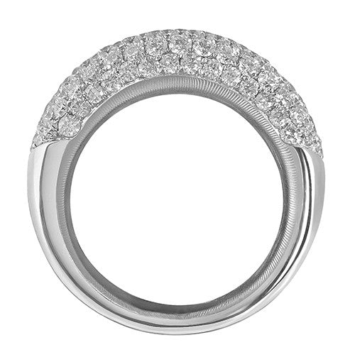 Sculpted dome silhouette for bold elegance and comfort.