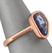 Ceylon Sapphire Slice Ring