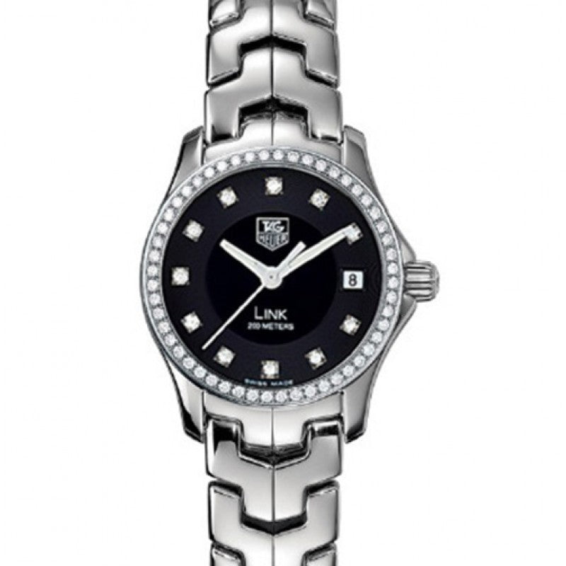 TAG HEUER STAINLESS STEEL LINK DIAMOND WATCH Jahan Diamond Imports